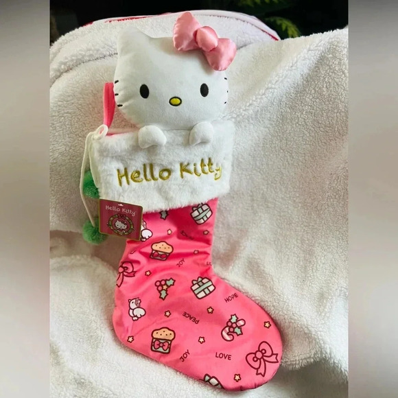 HELLO KITTY Christmas Stockings, STOCKING NEW BIG SIZE - Picture 1 of 6